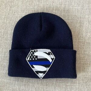 Superman Police Beanie